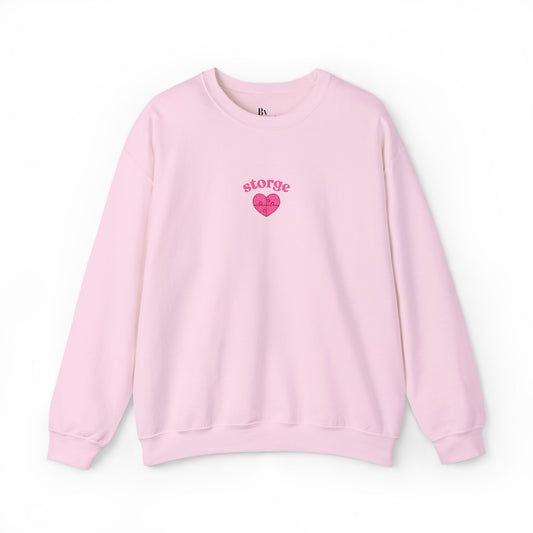 Storge Crewneck - Baby Pink